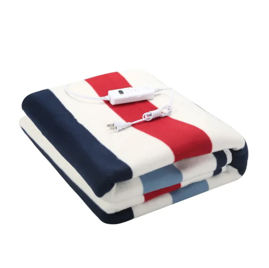 Striped Electric Blanket - 110V