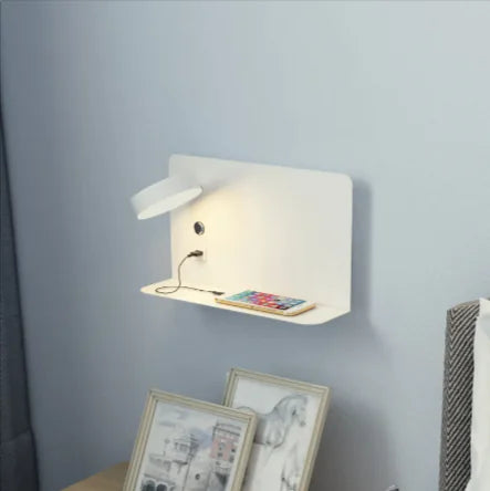 USB Charging Bedside Lamp