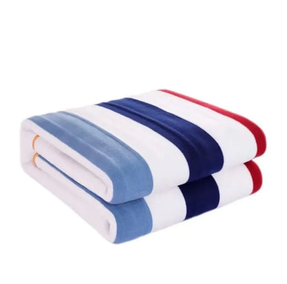 Striped Electric Blanket - 110V