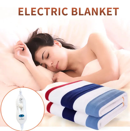 Striped Electric Blanket - 110V