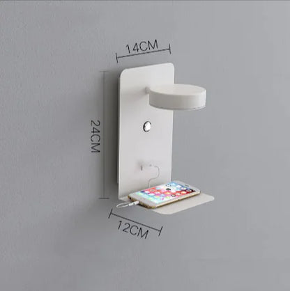 USB Charging Bedside Lamp