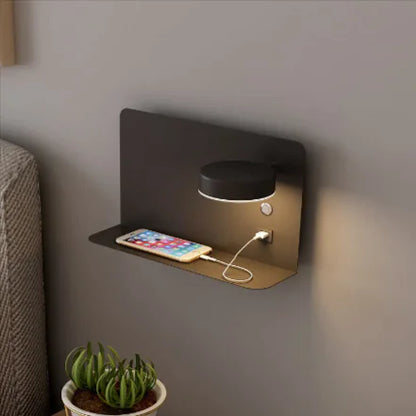 USB Charging Bedside Lamp